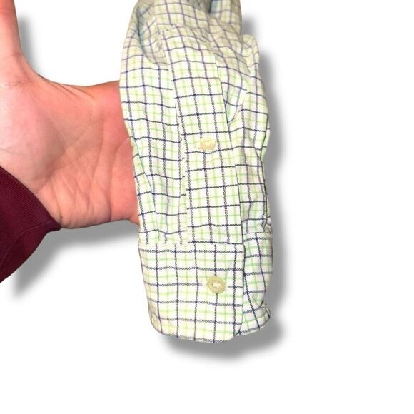 Polo Ralph Lauren Green Flesh Pony Oxford Button Down Shirt M - Picture 5 of 7